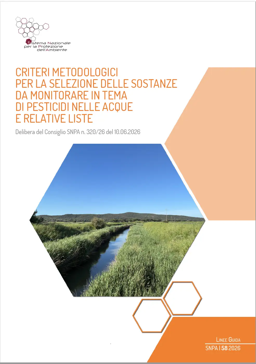 Criteri metodologici sostanze da monitorare in tema di pesticidi nelle acque 